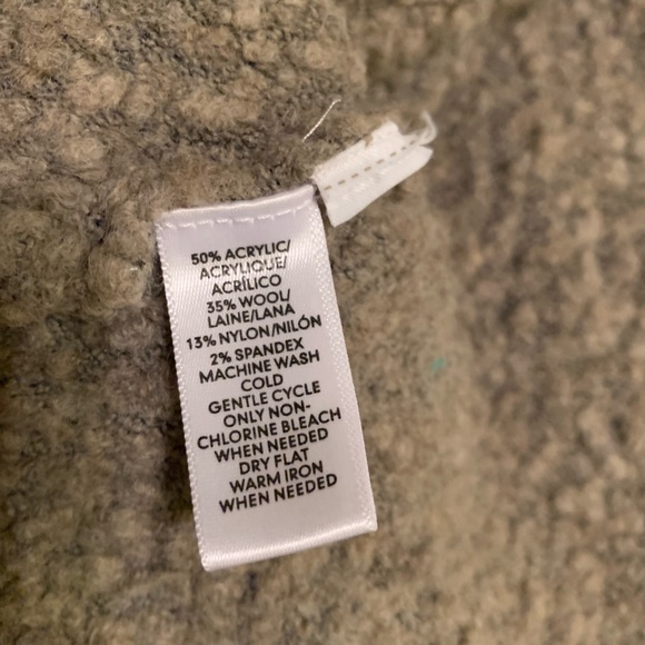 Loft Cream Wool Cardigan Sweater - Picture 5 of 5